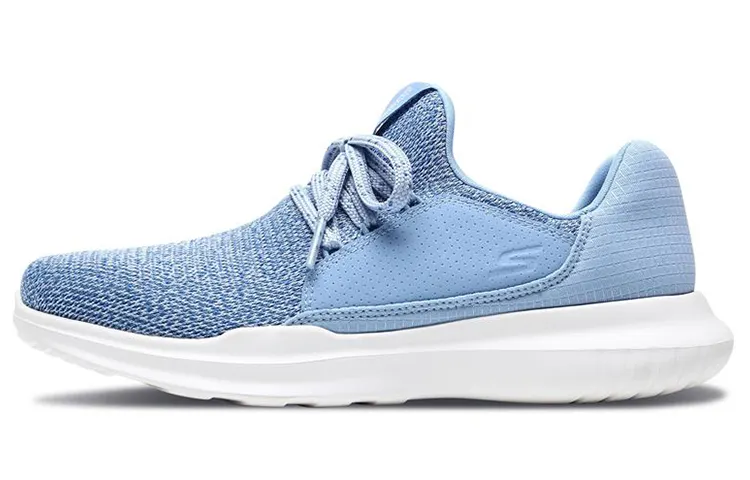 Skechers GO RUN Running Shoes Women's Low Top Light Blue
