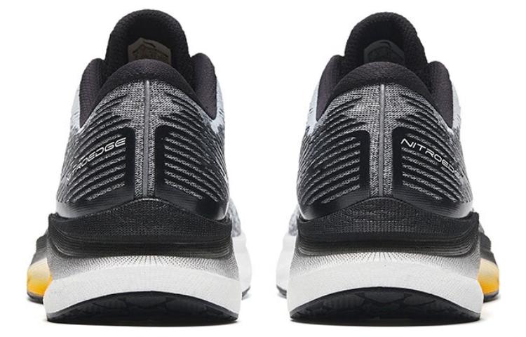 Anta Champion Running Shoes Lite Cushioning, Wear Resistant Low top Running Shoes Men’s Black Gray White