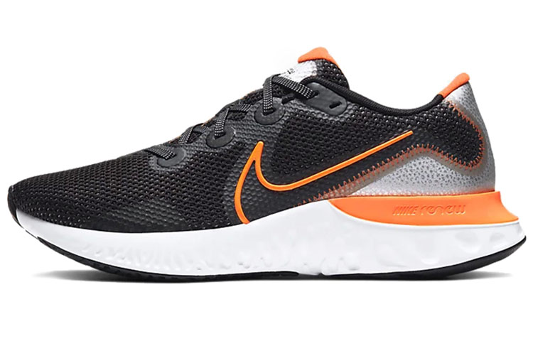 Кроссовки Nike Renew Run (черно-оранжевые)