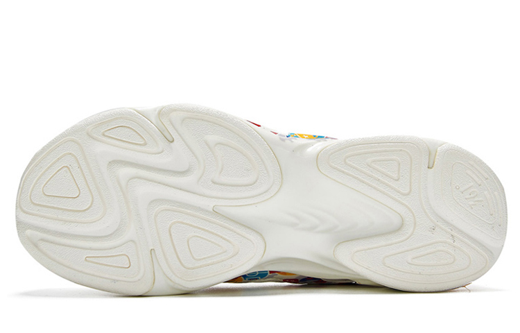 361° QU!KFOAM Mesh Cushioning Slip Resistant Cushioning Slip Resistant Mid top Running Shoes Women’s Feather White