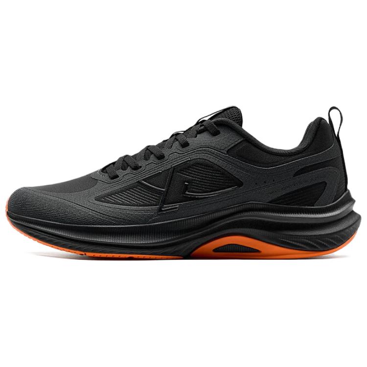 XTEP Cushioning Rebound Cushioning Rebound Low top Casual Running Shoes Men’s Black Orange