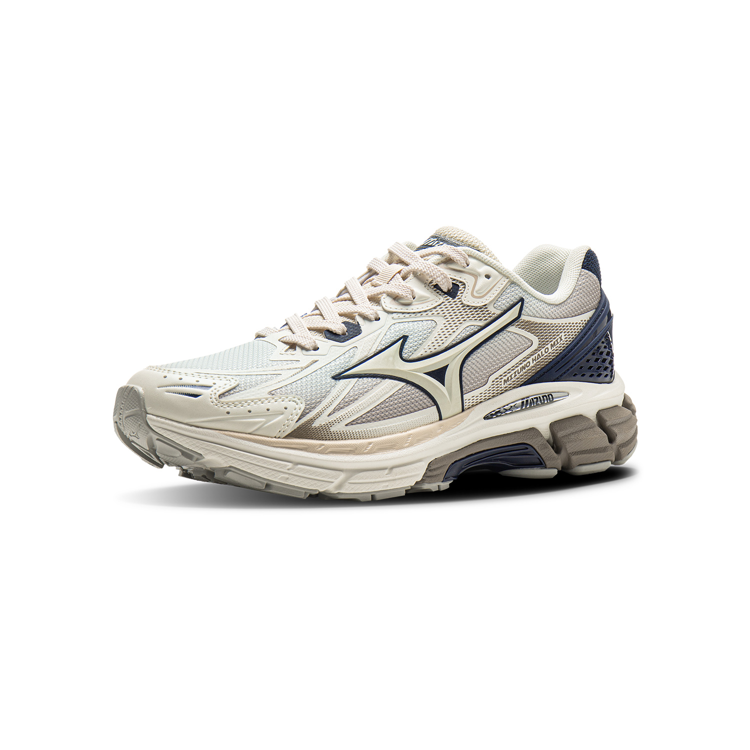 Mizuno Halo Mi Slip Resistant Abrasion Resistant Support Low top Running Shoes Women’s Gray Blue