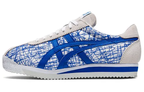 Onitsuka Tiger Corsair Breathable Balance Lightweight Low top Running Shoes Women's Blue