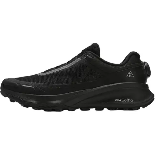 FILA LYNX BOA 3+ Low top Trail Running Shoes Men's Black