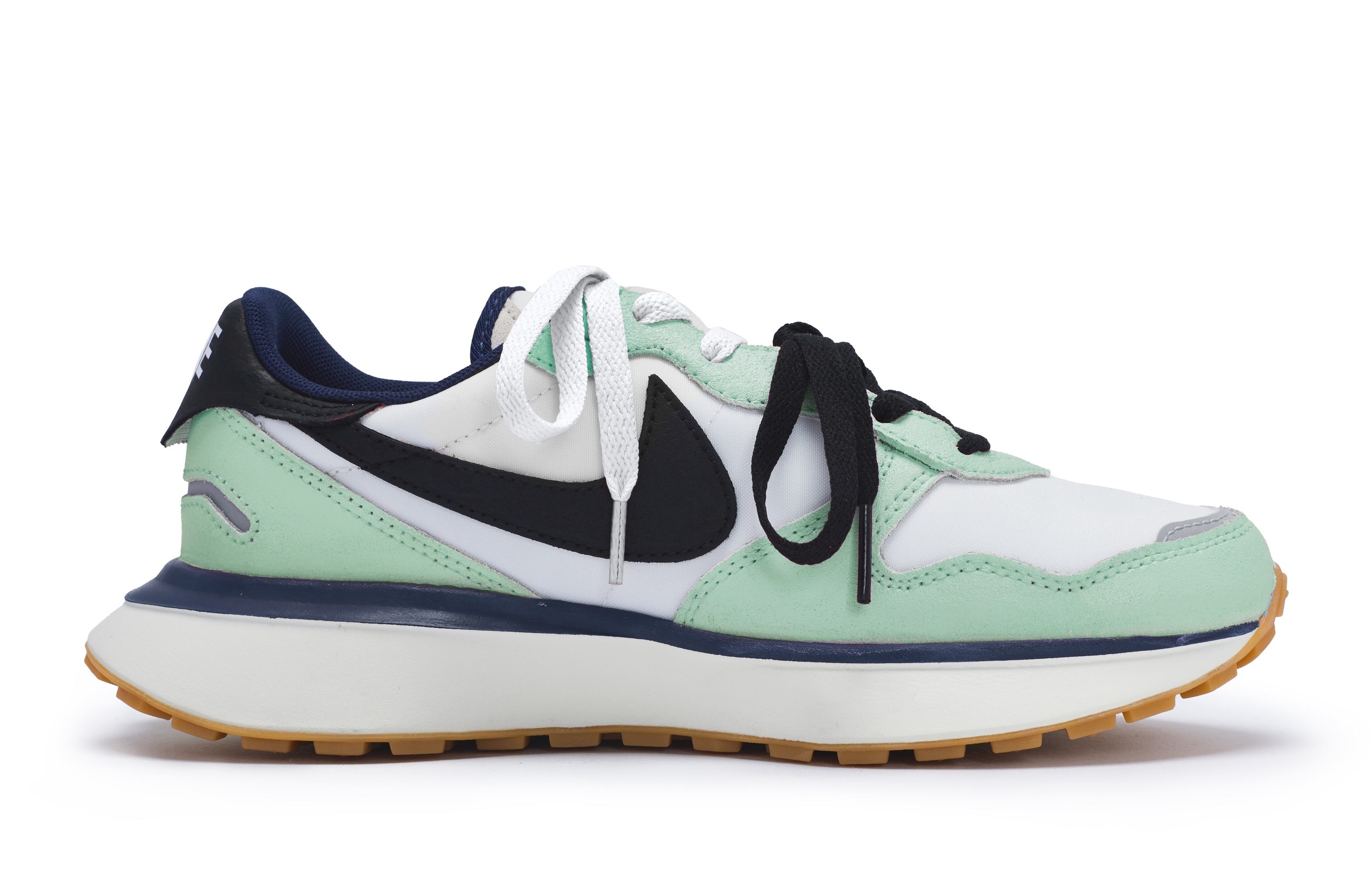 Nike Phoenix Waffle Low top Running Shoes Women’s Cyan White Black