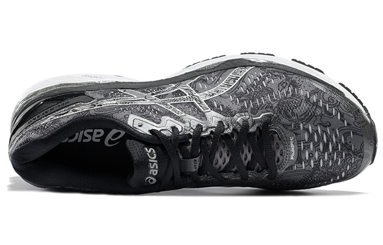 Мужские кроссовки ASICS Gel-Kayano 23 (угольно-серые) — фото 4
