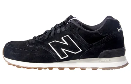 New Balance 574 Series Low Top 'Black White'