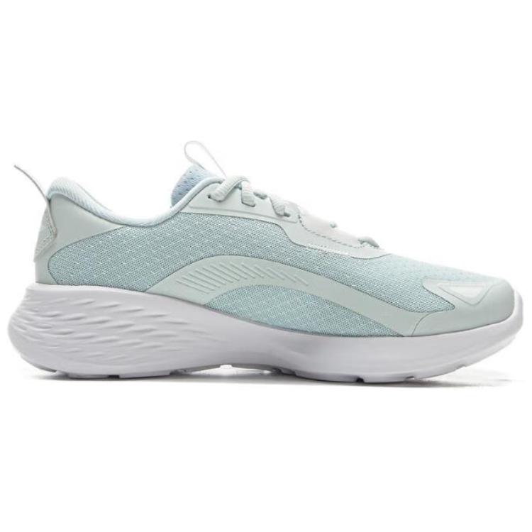Li Ning Light Cloud Slip Resistant Abrasion Resistant Low top Casual Running Shoes Women’s Blue