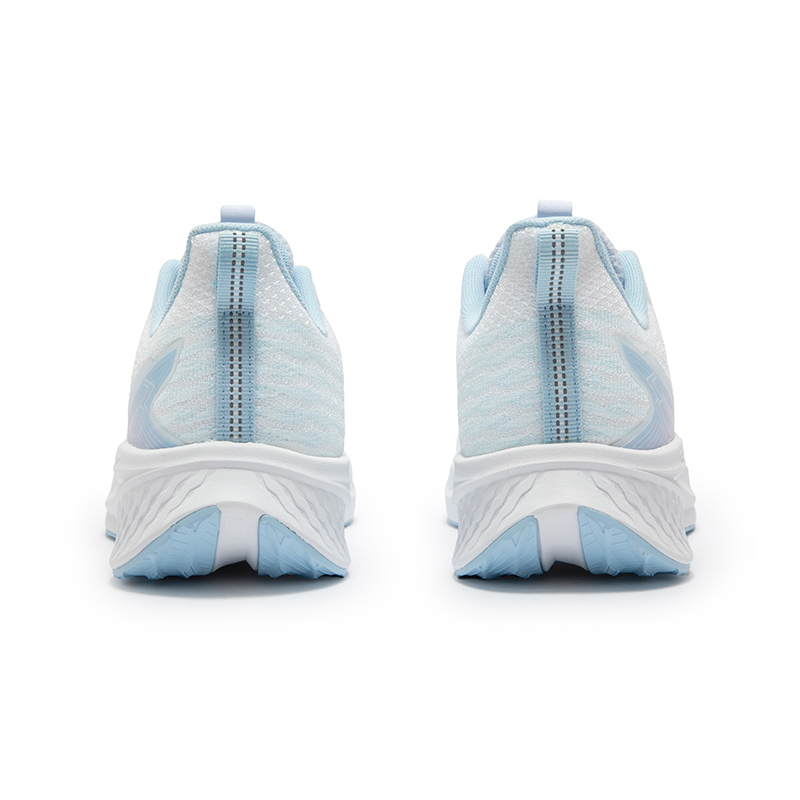 361° Slip Resistant, Abrasion Resistant, Breathable, Lightweight Low top Running Shoes Women’s White Blue