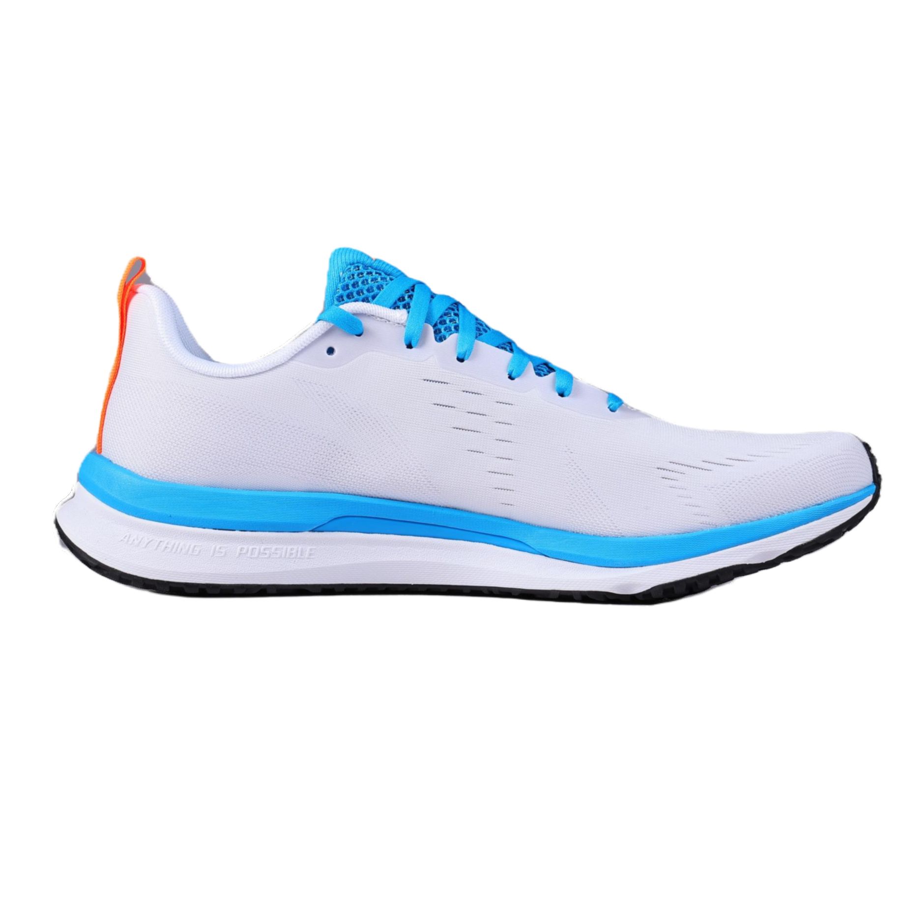Li Ning Slip Resistant, Abrasion Resistant, Breathable Low top Casual Running Shoes Unisex Standard White