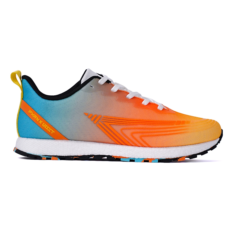 VOIT x IFXRN Running Shoes Unisex Left Orange Red Blue/Right Yellow Red Purple