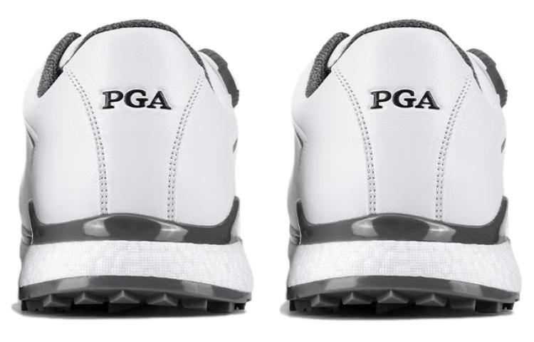 PGA Cushioning, Wear Resistant Low top Golf Shoes Men’s White