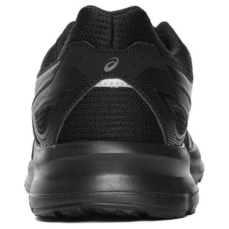 ASICS Jog 100 2 Cushioning Abrasion Resistant Breathable Low top Training Running Shoes Unisex Black