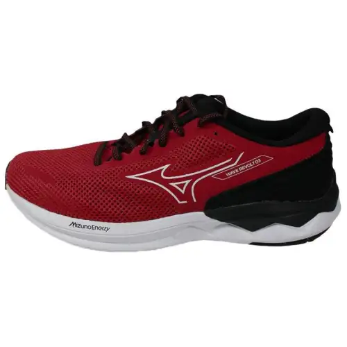 Mizuno Vintage Slip Resistant Abrasion Resistant Low top Running Shoes Men's Red