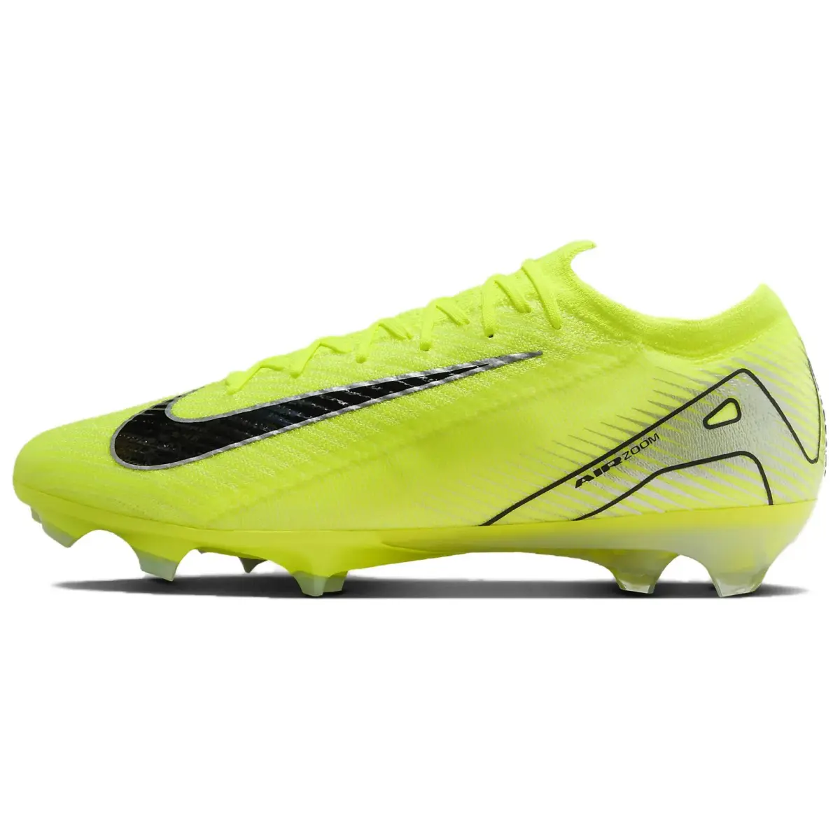 Nike Mercurial Vapor 16 FG Firm Ground Fabric Soccer Shoes Unisex Yellow