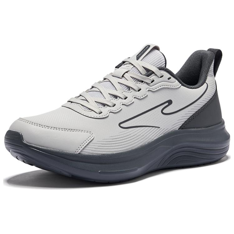 Erke Cushioning Rebound Cushioning Rebound Low top Running Shoes Men’s Mist Gray Carbon Gray