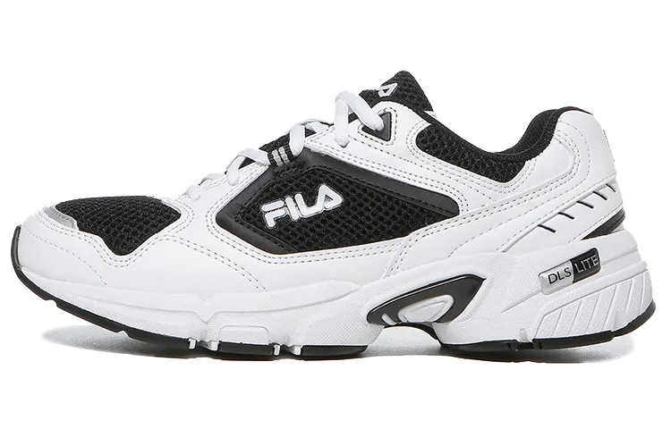 FILA Ranger Collection Athleisure Low top Running Shoes Unisex Black White Comfortable