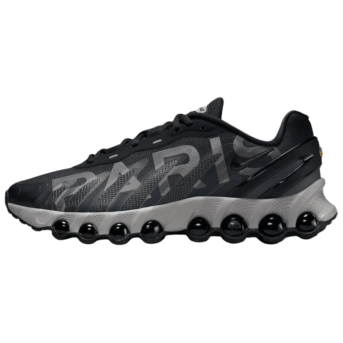 PSG x Nike Air Max Dn8 Abrasion Resistant Abrasion Resistant Low top Casual Running Shoes Unisex Black