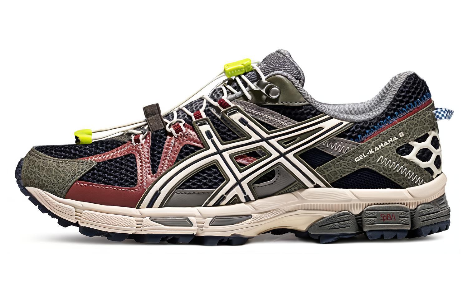 Мужские кроссовки ASICS Gel-Kahana 8 FL (сине-коричневые)