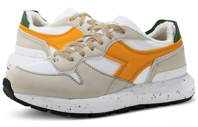 Diadora Kmaro Slip Resistant Abrasion Resistant Low top Running Shoes Unisex Gray