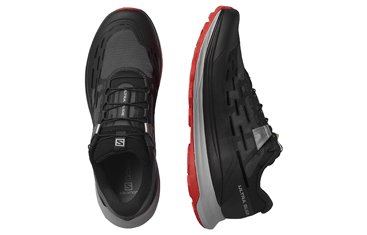 SALOMON Abrasion Resistant Breathable Low top Trail Running Shoes Men’s Black