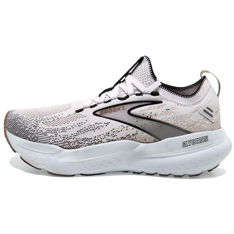 Brooks Glycerin StealthFit 21 White Grey Black Women’s
