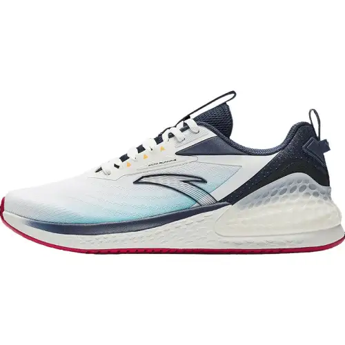 Anta C37+ Fabric Cushioning Breathable Lightweight Low top Rubber Outsole Casual Long Distance Running Shoes