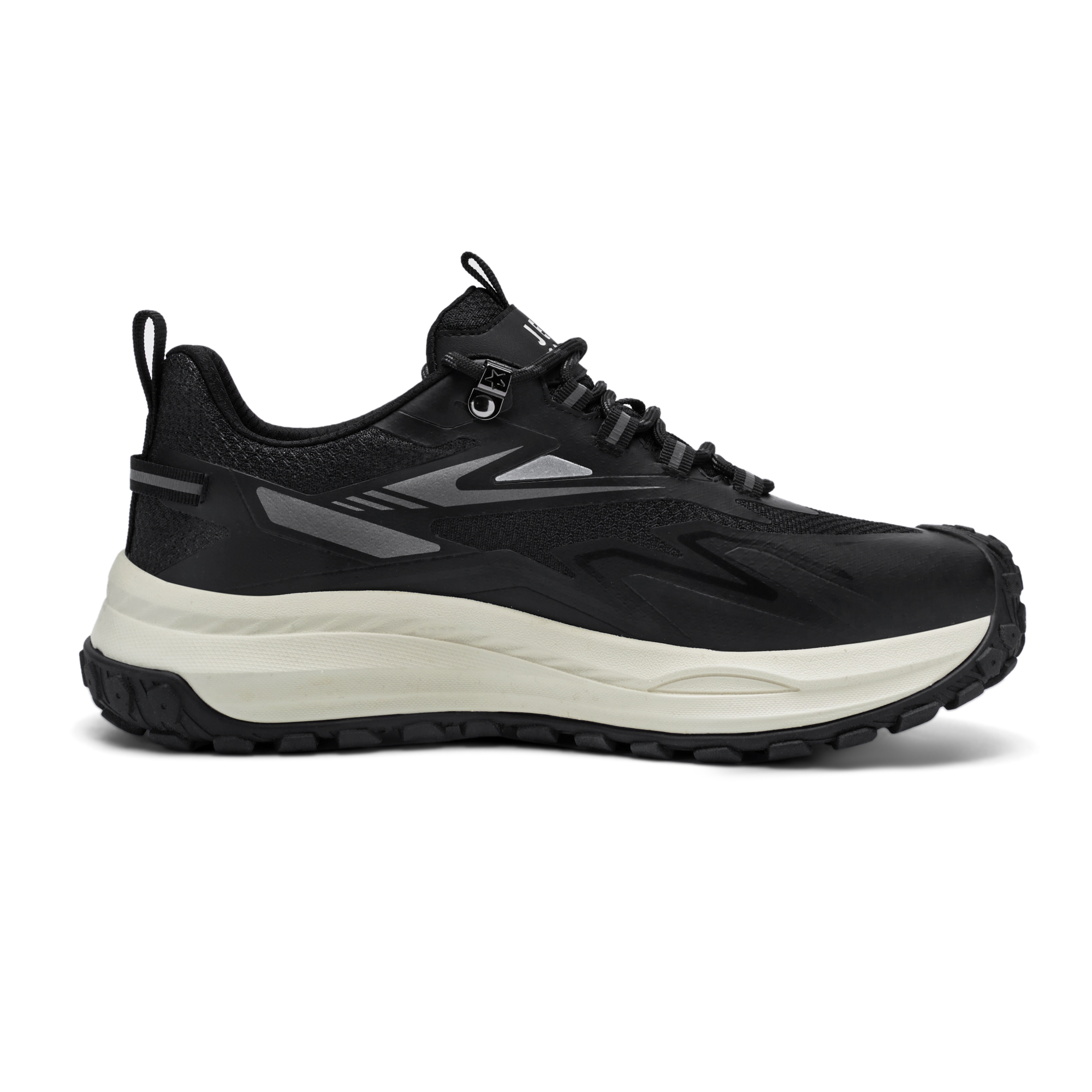 JEEP SPIRIT Mesh Low top Running Shoes Men’s Graphite Black