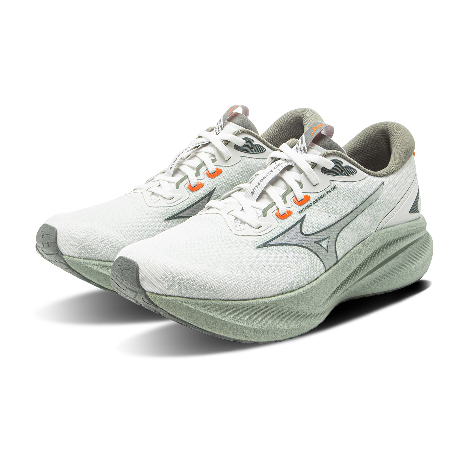 Mizuno ASTRO PLUS 2 Low top Running Shoes Unisex Champagne White