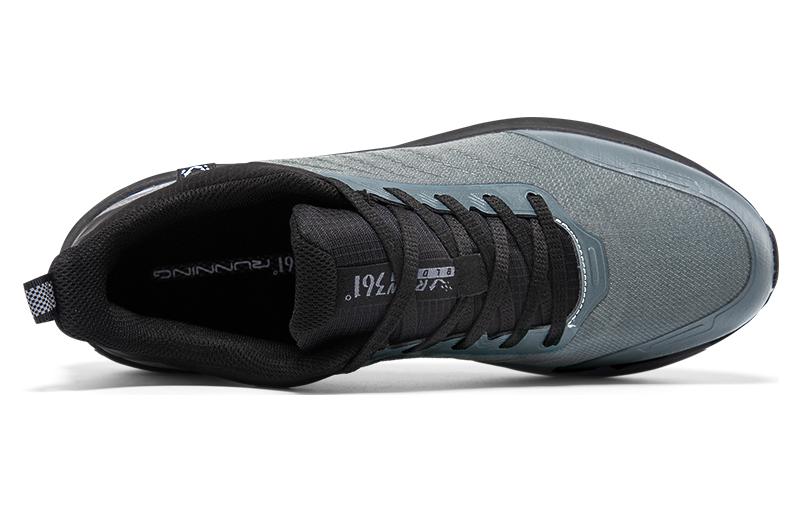 361° Rain Block 6.0 Leather Cushioning Waterproof Cushioning Waterproof Low top Running Shoes Men’s Gray Black