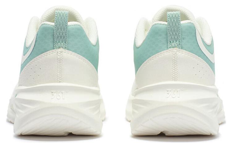 361° Breathable Rebound Breathable And Resilient Low top Running Shoes Women’s White Green