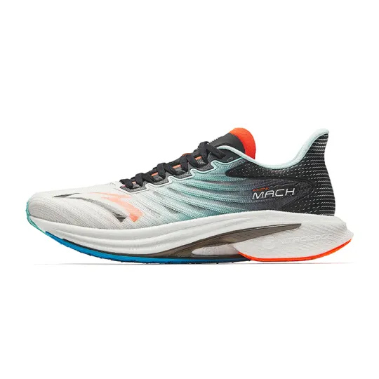 Anta MACH 4.0 Fabric Slip Resistant Abrasion Resistant Low top Nitrogen Technology Training Racing Running Shoes