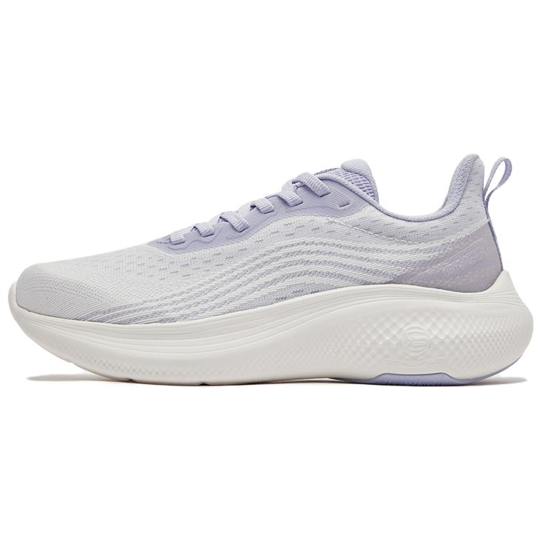 361° Slip Resistant Abrasion Resistant Low top Casual Running Shoes Women’s White Purple
