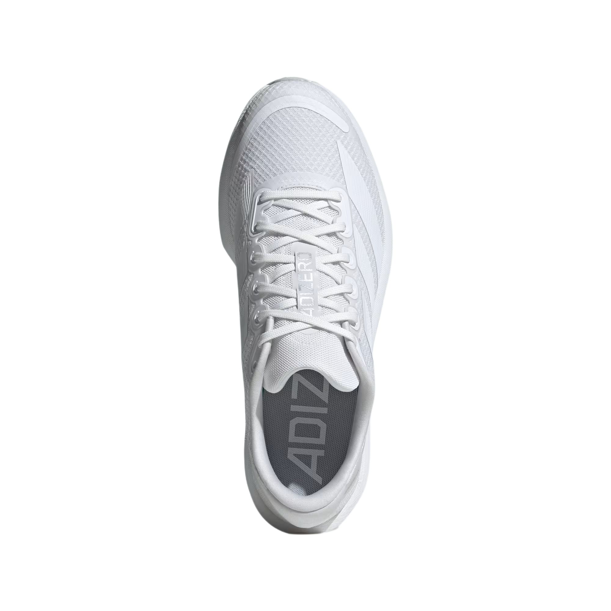 Adidas Adizero BK Fabric Low top Casual Running Shoes Unisex White Silver