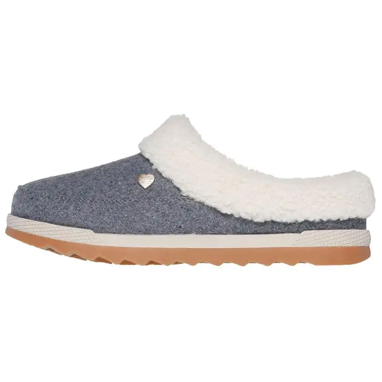Skechers Cozy Closed Toe Slippers Women's Gray