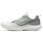 Saucony Kinvara Essence 13 Slip Resistant Abrasion Resistant Low top Running Shoes Unisex White Gray