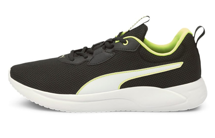 PUMA Resolve Low Top White/Black/Green