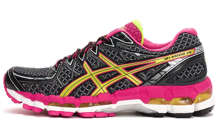 Asics Women's Gel Kayano 20 'Black Lime Raspberry'