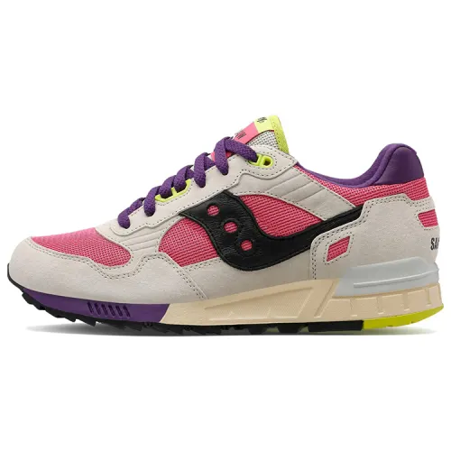 saucony Shadow 5000 Beige Pink Purple