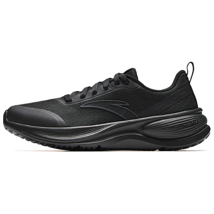 Anta Cushioning Height Increasing Lightweight Breathable Low top Casual Running Shoes Men’s Black