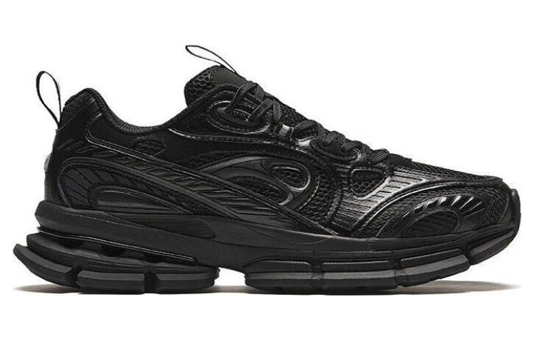 Anta Abrasion Resistant Low top Running Shoes Men’s Black