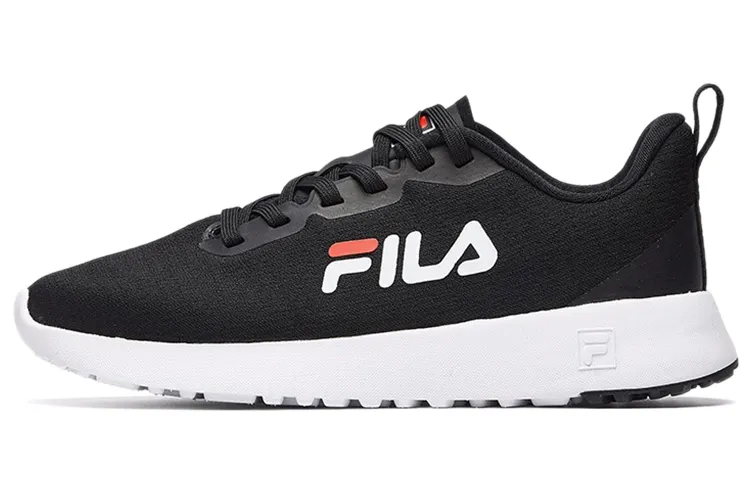FILA Athletics Athleisure Nylon Abrasion Resistant Low top Running Shoes Women's Black
