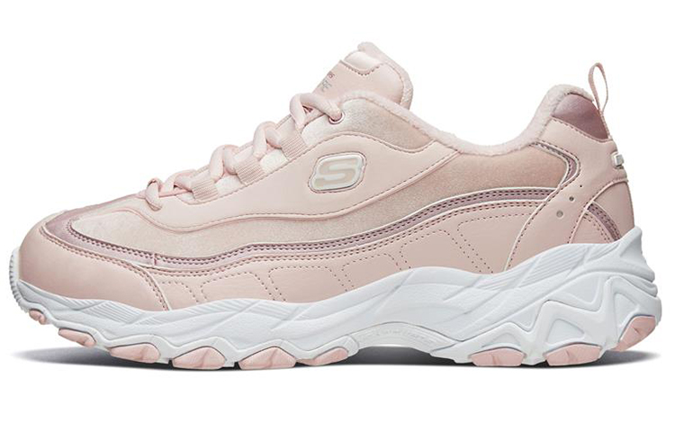 Skechers Encore Comfortable Low top Running Shoes Women's Pink Comfortable Platform Sports Shoes