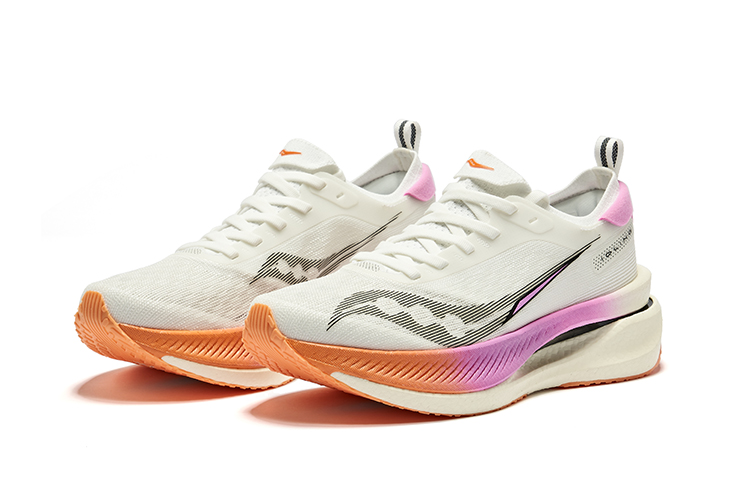 Saucony IDLING Cruise 2 Low top Running Shoes White Purple