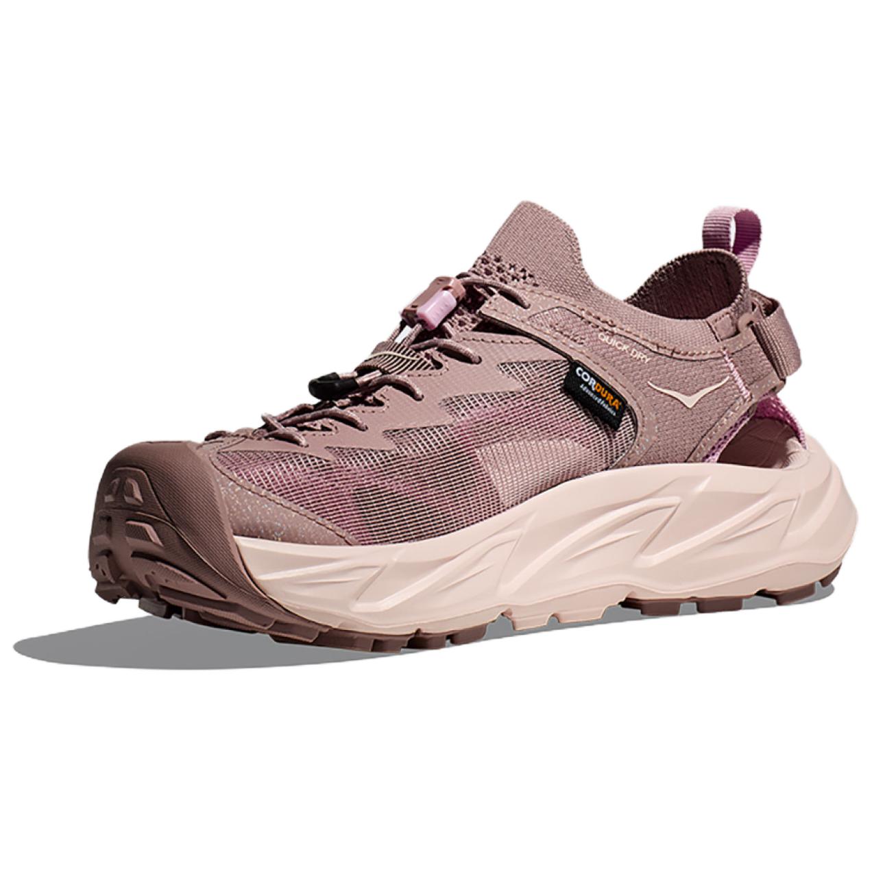 HOKA ONE ONE HOPARA 2 Mesh Cushioning Low top Trail Running Shoes Women’s Umber
