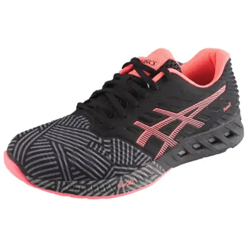 Asics Fuze Abrasion Resistant Low top Running Shoes Women's Black