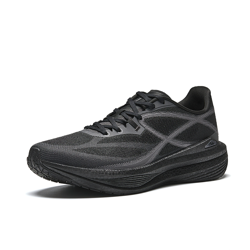 Anta Champion Light Breeze Low top Casual Running Shoes Men’s Black Castle Gray