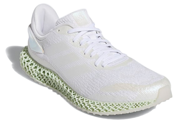 Кеды adidas 4D Run 1.0 (белые с фиолетовым) — Белый / фиолетовый — фото 3