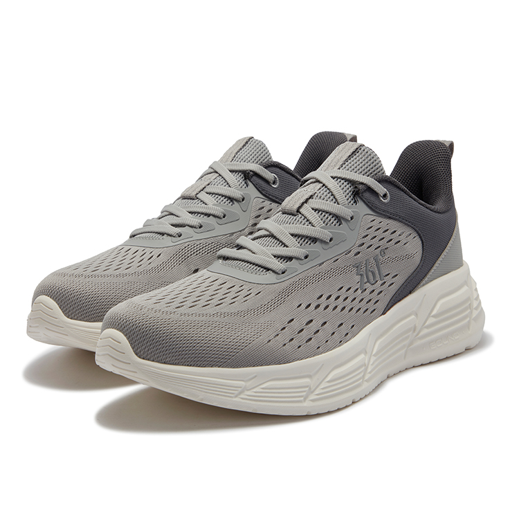 361° Slip Resistant, Abrasion Resistant, Breathable Low top Running Shoes Men’s Recycling Gray