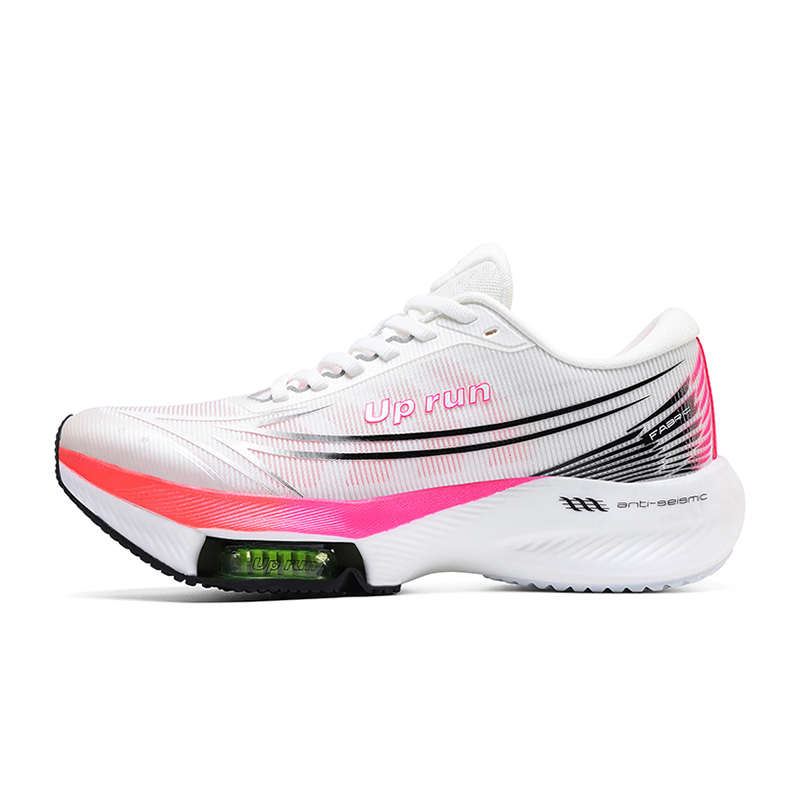Up Run Ultimate Arrow Running Shoes Unisex Pearl White Pink